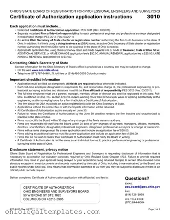 Fill in Your Ohio 3011 Form