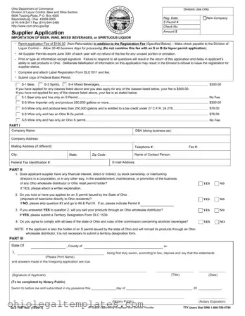 Fill in Your Ohio Dlc 1551 Form
