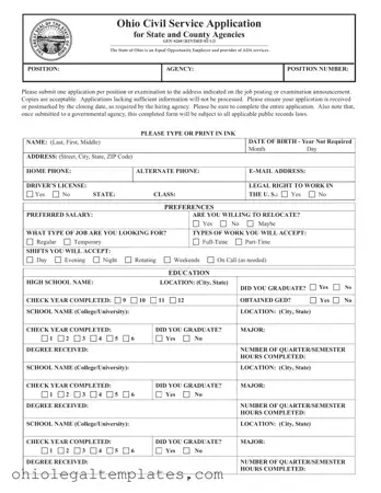 Fill in Your Ohio Gen 4268 Form