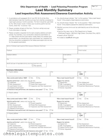 Fill in Your Ohio Hea 5802 Form