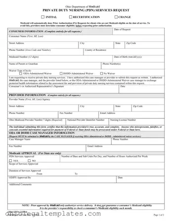 Fill in Your Ohio Odm 02374 Form