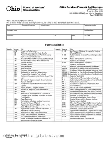 Fill in Your Ohio Os 24 Form