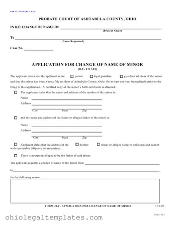 Fill in Your Ohio Prb Nc Acnm Form